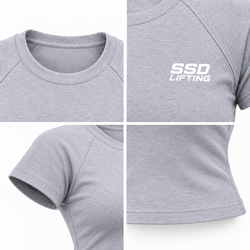 SSD Lifting Women’s Fitted Crop Top