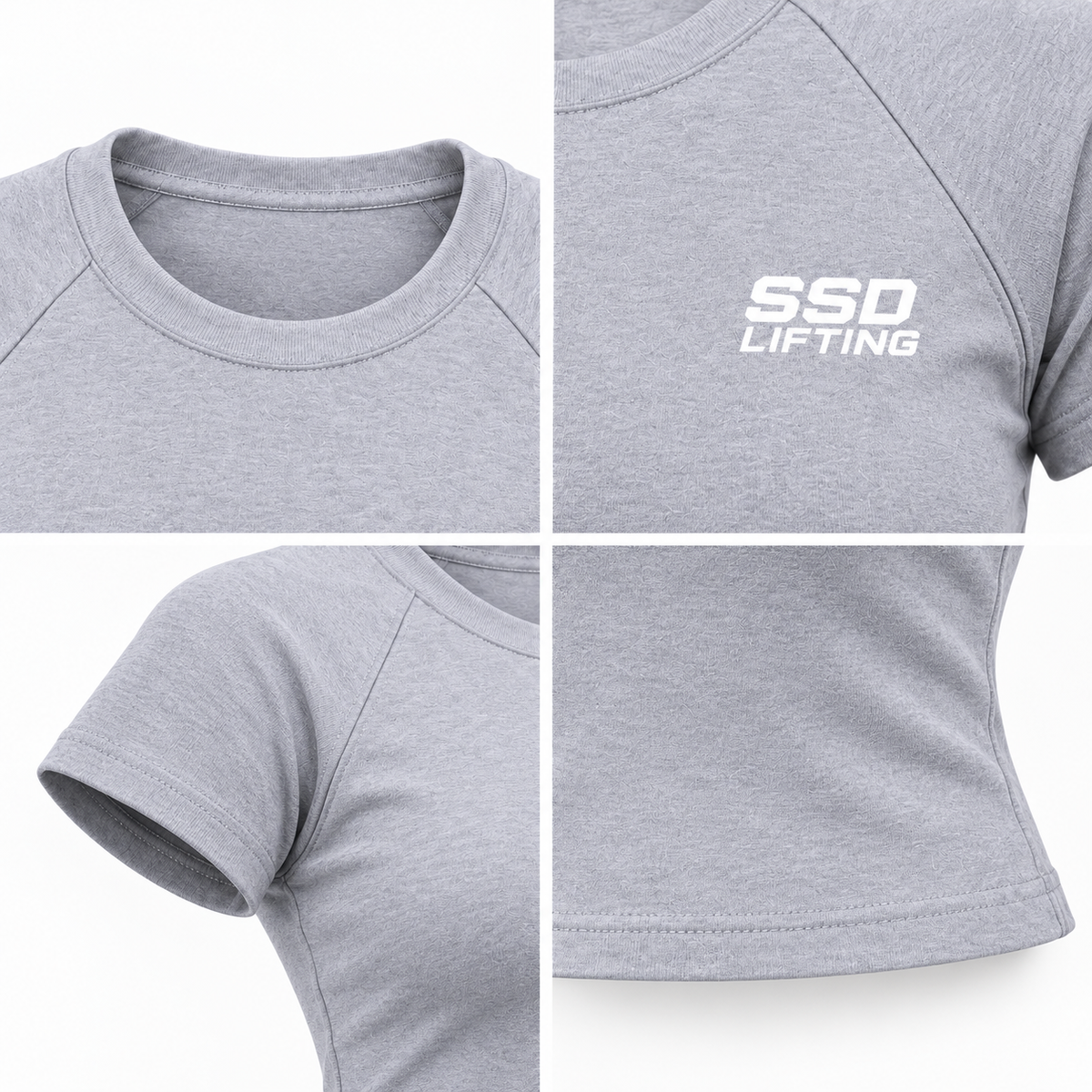 SSD Lifting Women’s Fitted Crop Top