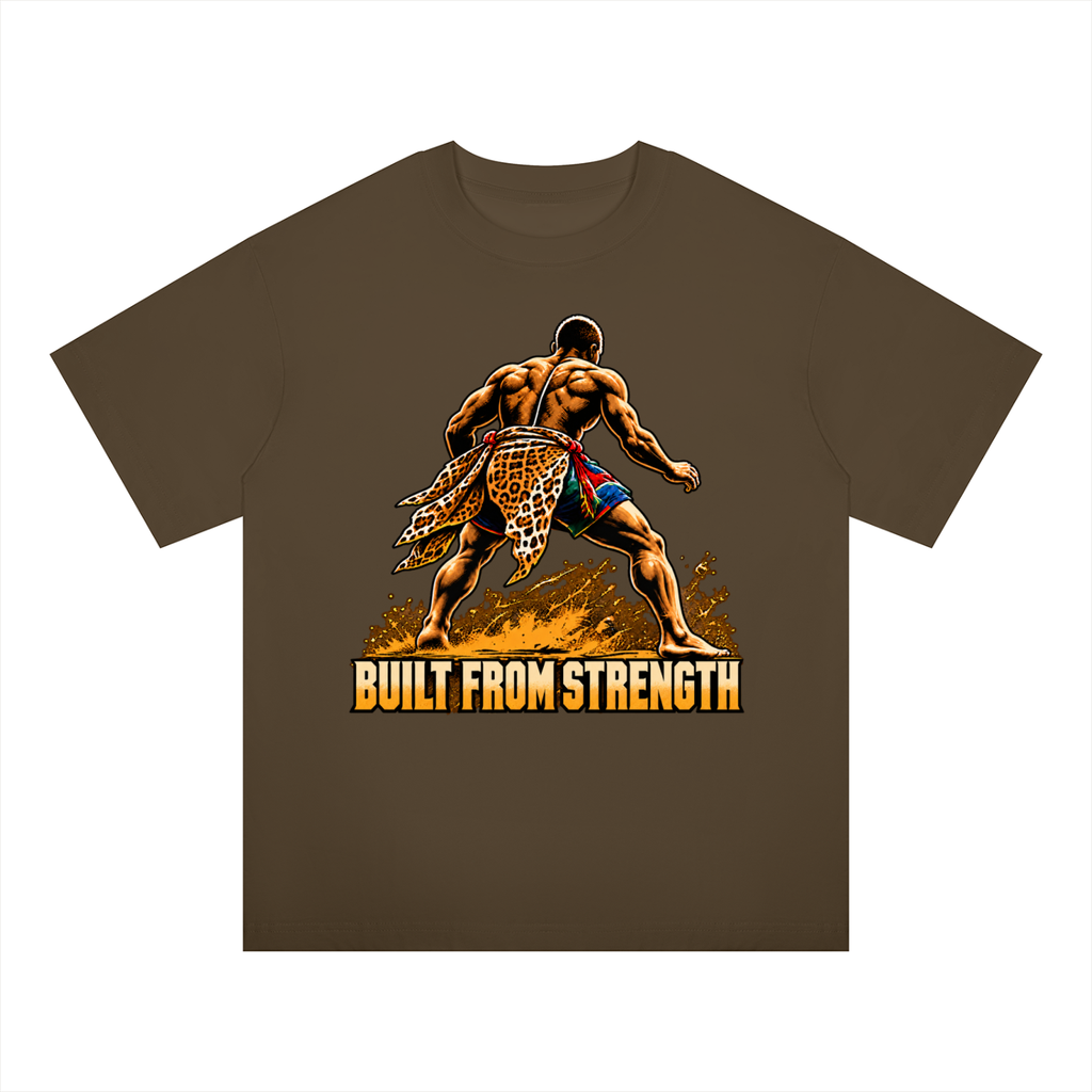 Built From Strength Oversized Drop Shoulder T-Shirt