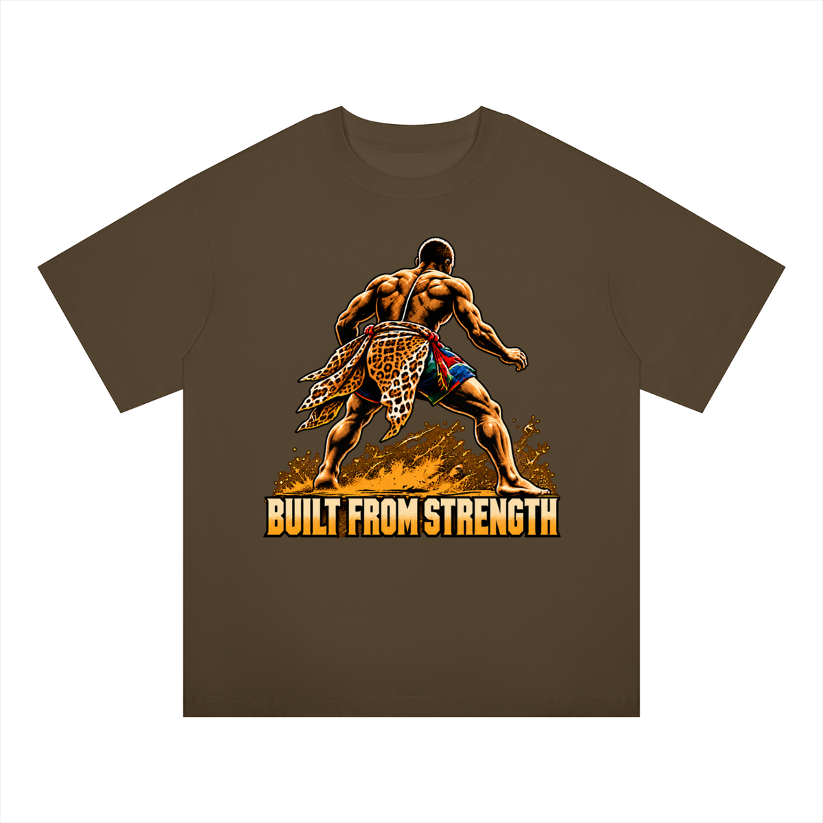 Built From Strength Oversized Drop Shoulder T-Shirt