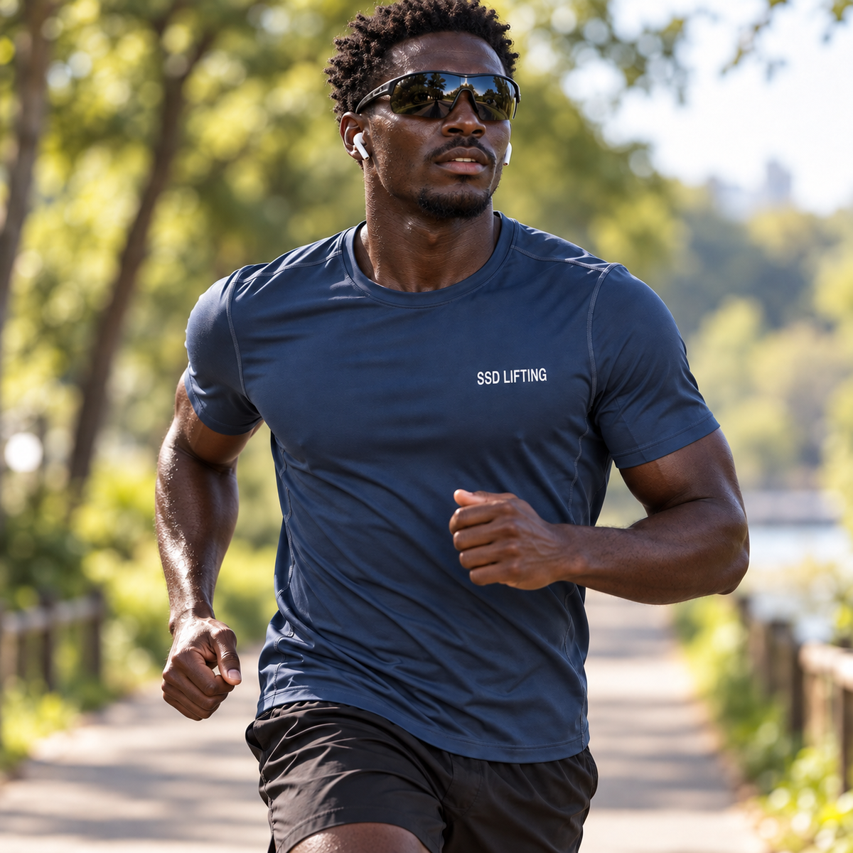 SSD Lifting Men’s Performance Running Tee