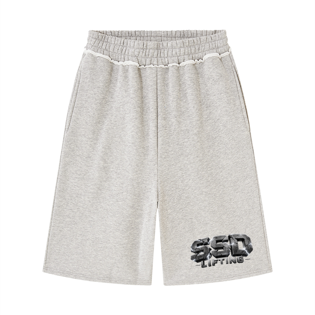 SSD Lifting Raw Edge Fleece Shorts
