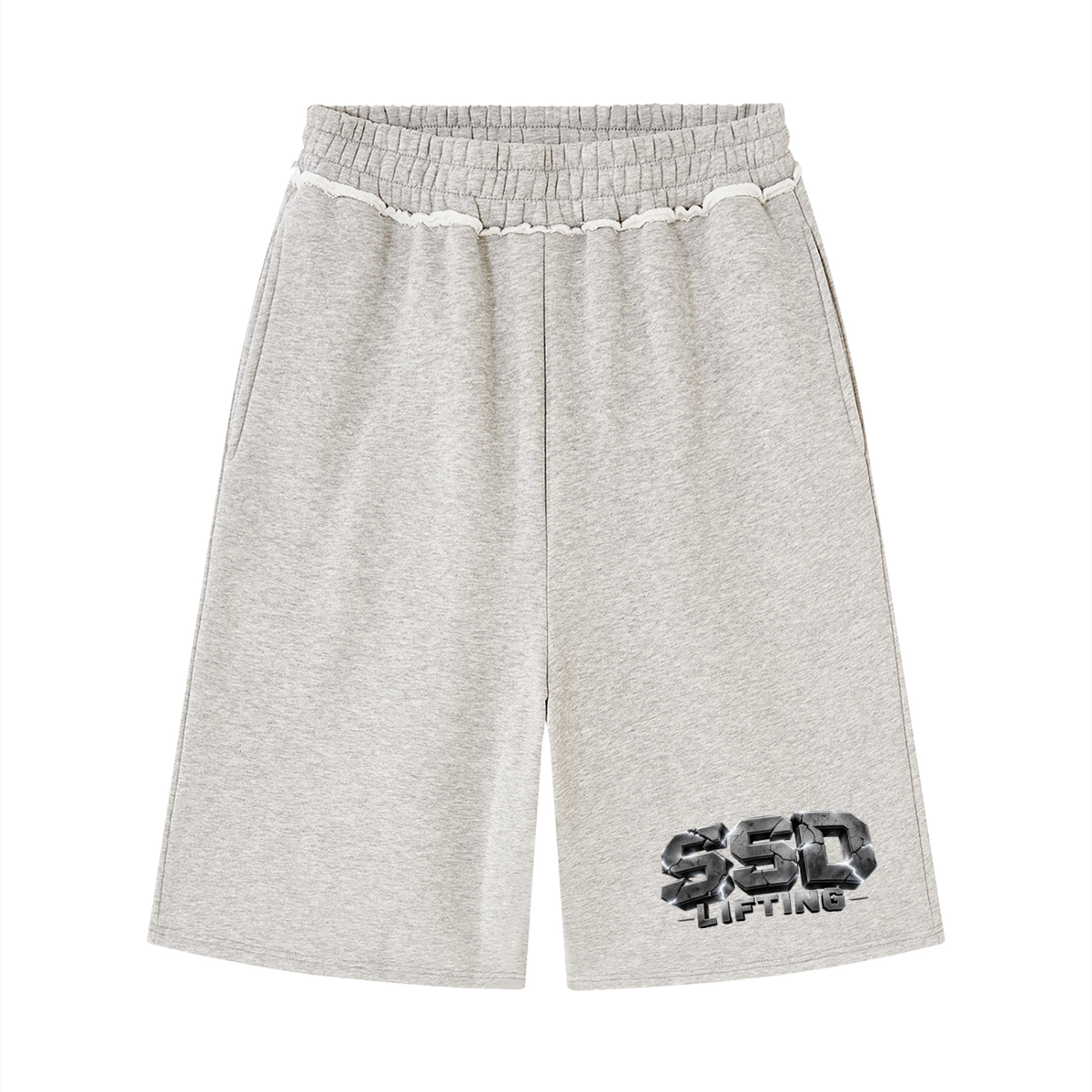 SSD Lifting Raw Edge Fleece Shorts