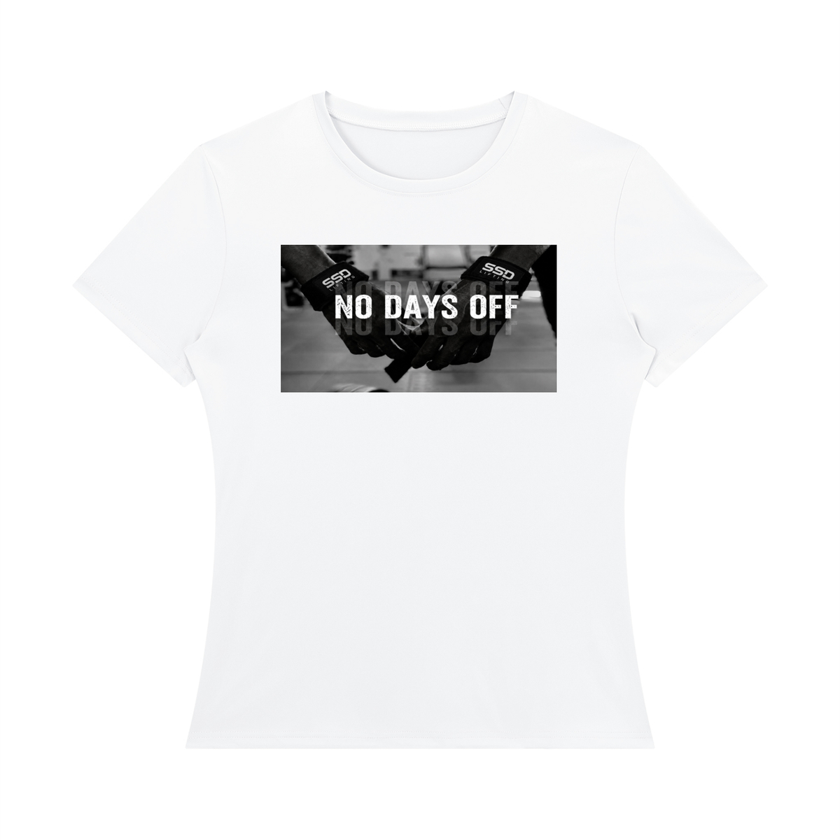 SSD Lifting Women’s Training Tee – No Days Off Edition