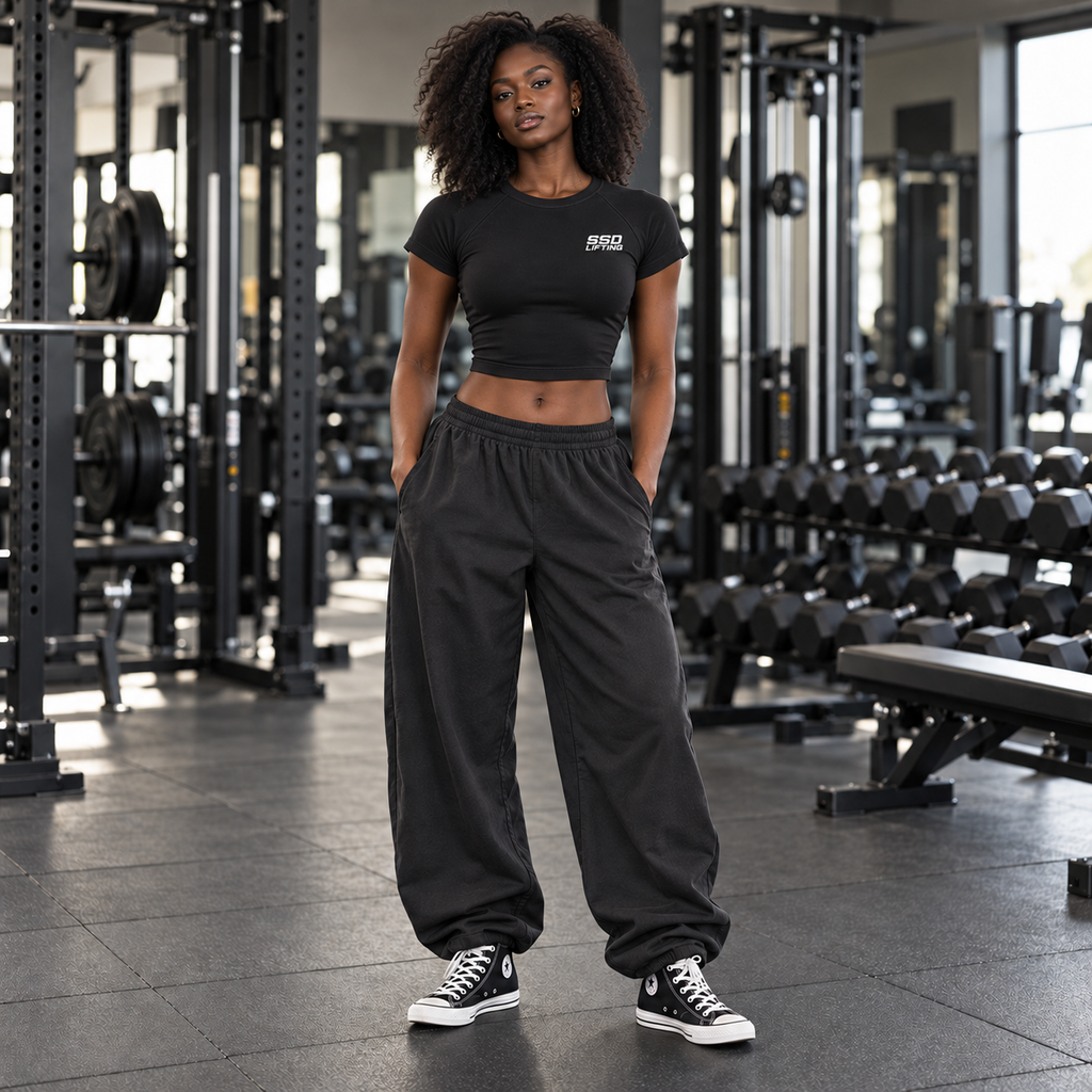 SSD Lifting Women’s Fitted Crop Top