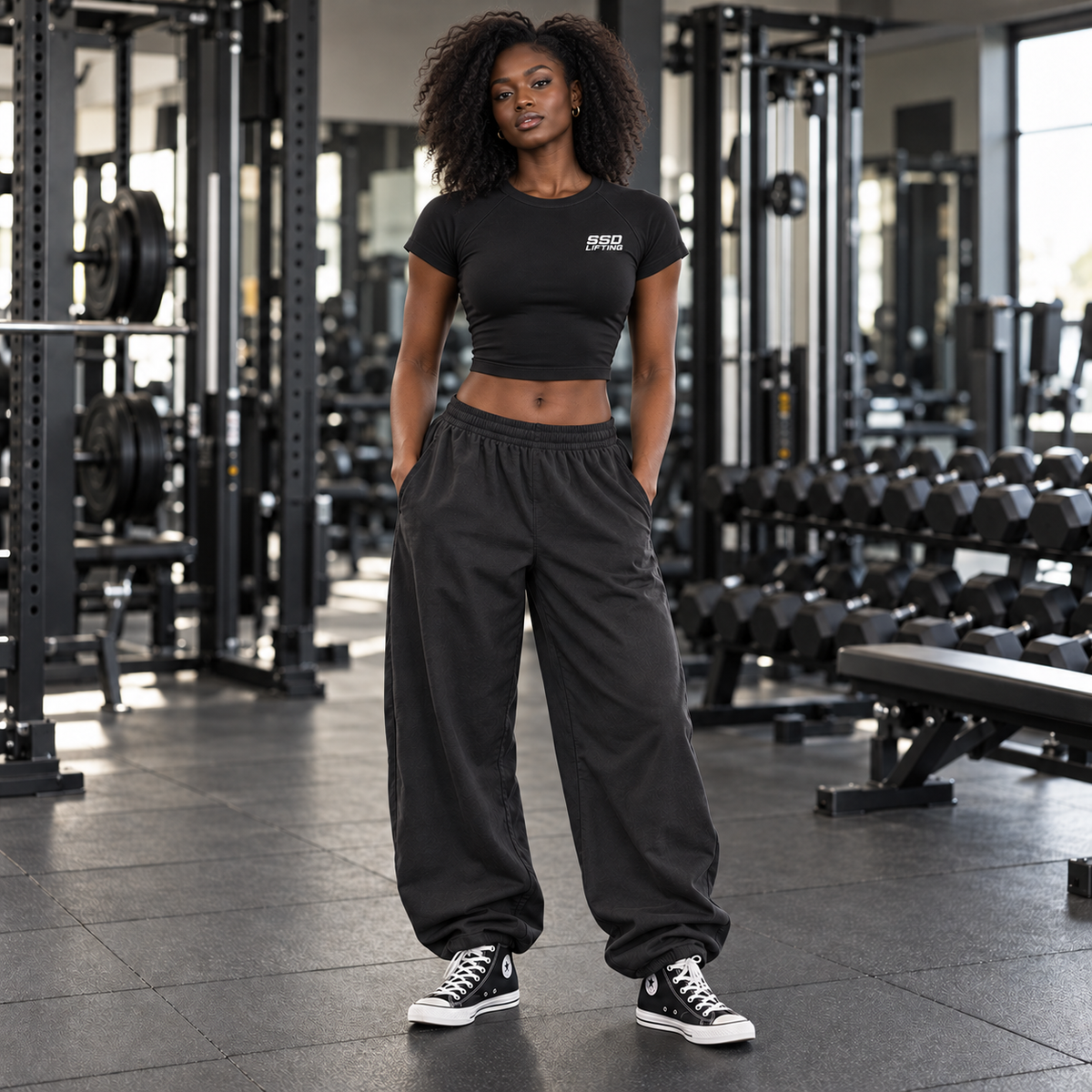 SSD Lifting Women’s Fitted Crop Top