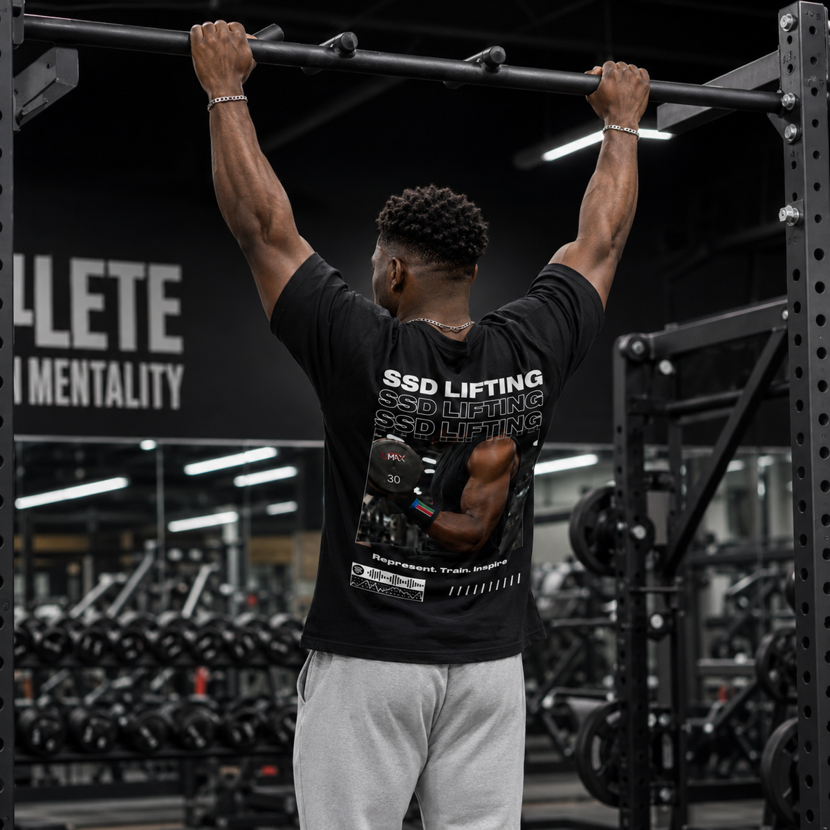 SSD Lifting Drop Shoulder T-Shirt – Represent Edition