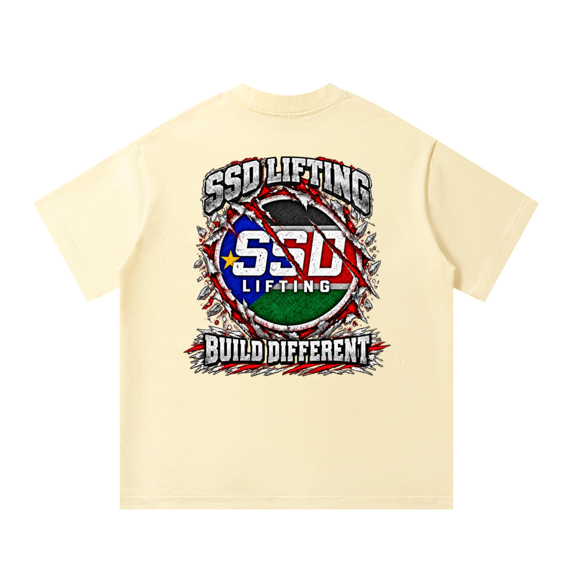 SSD Lifting Oversized Tee - Build Different Edition