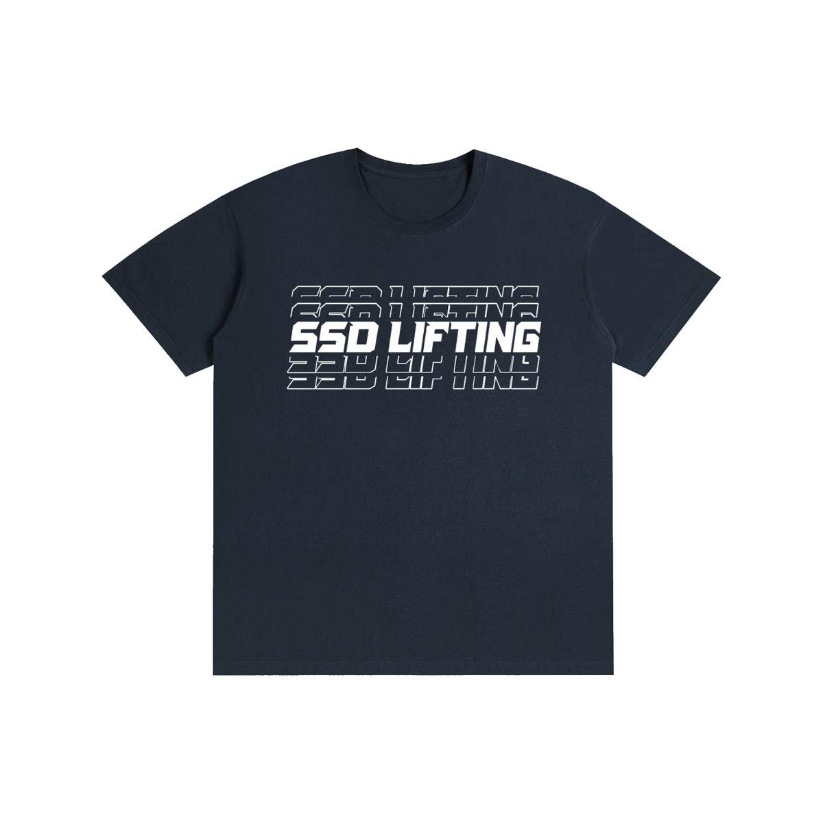 SSD Lifting Premium Heavyweight Tee – Stacked Edition