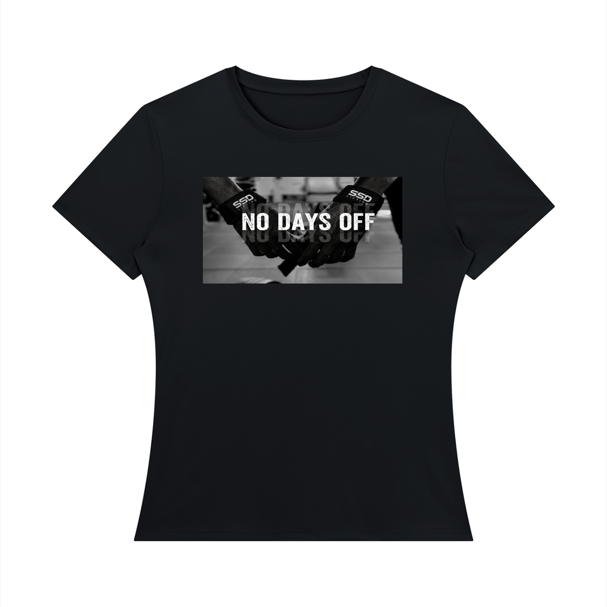 SSD Lifting Women’s Training Tee – No Days Off Edition