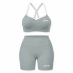 SSD Lifting Women’s Sports Bra & High-Waisted Shorts Set.