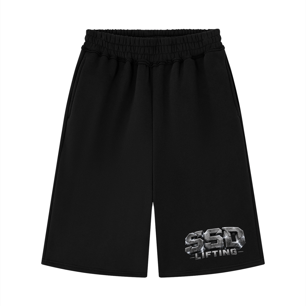SSD Lifting Raw Edge Fleece Shorts