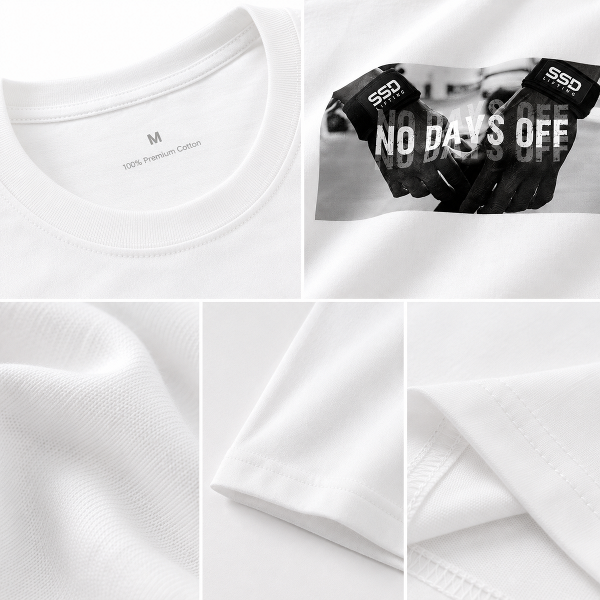 SSD Lifting Women’s Training Tee – No Days Off Edition