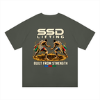 Built From Strength Wrestling Oversized Drop Shoulder T-Shirt
