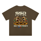 Built From Strength Wrestling Oversized Drop Shoulder T-Shirt