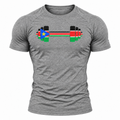 SSD Lifting South Sudan Dumbbell Compression Tee