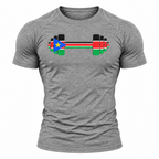SSD Lifting South Sudan Dumbbell Compression Tee