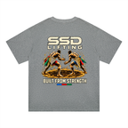 Built From Strength Wrestling Oversized Drop Shoulder T-Shirt