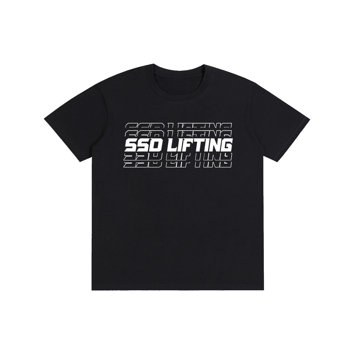 SSD Lifting Premium Heavyweight Tee – Stacked Edition