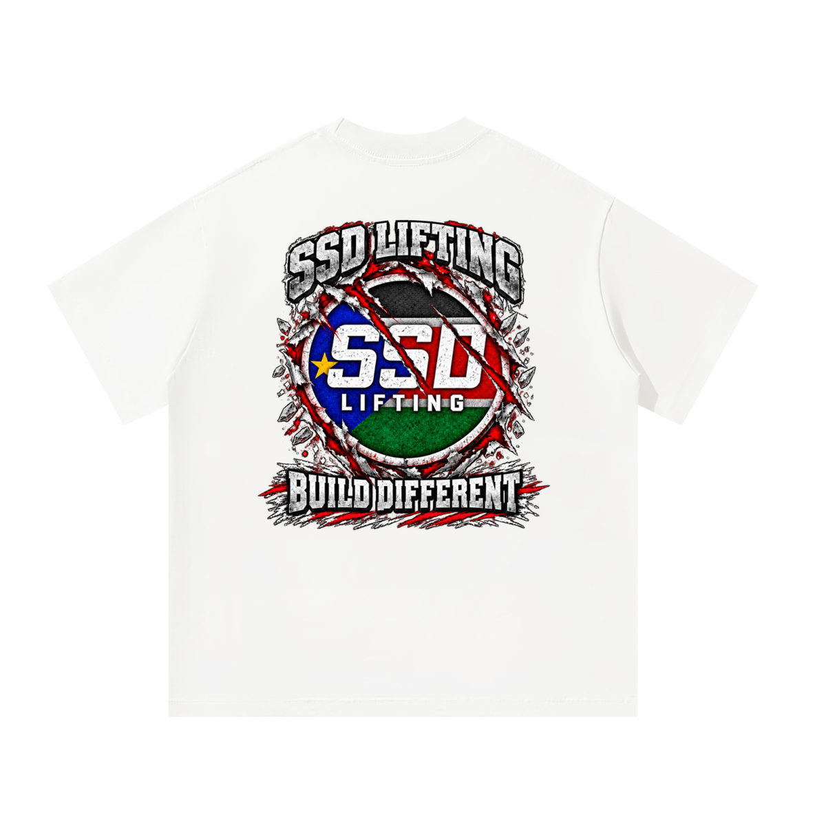 SSD Lifting Oversized Tee - Build Different Edition