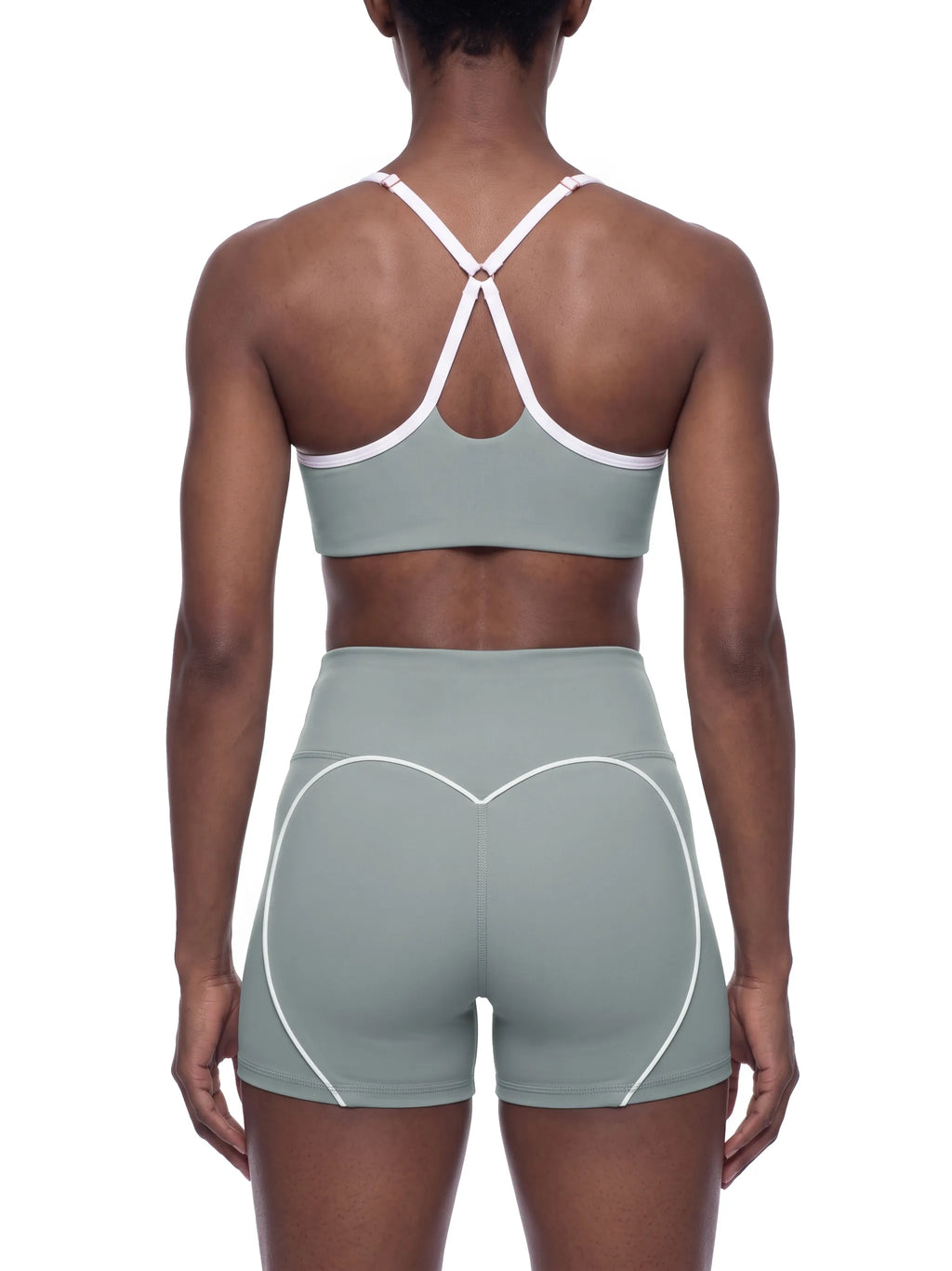SSD Lifting Women’s Sports Bra & High-Waisted Shorts Set.